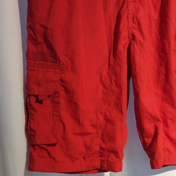Phat Farm Red Cargo Shorts for Men - Picture 3 of 15